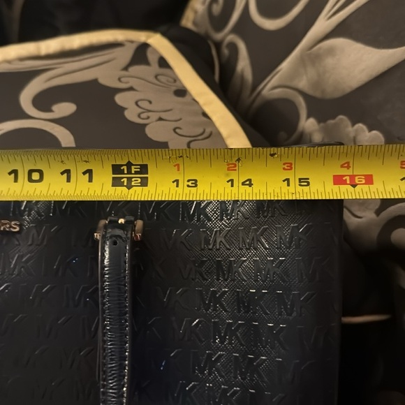 Michael Kors Navy Blue Structured Tote - Picture 7 of 7